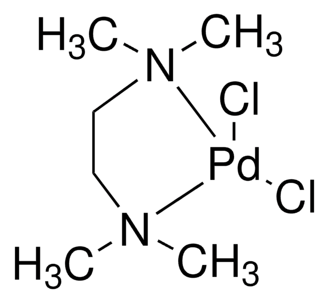 Dichloro(N,N,N&#8242;,N&#8242;-tetramethylethylenediamine)palladium(II) 99%