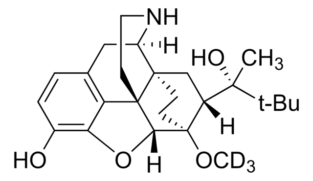 Norbuprenorphine-D3 solution 100&#160;&#956;g/mL in methanol, ampule of 1&#160;mL, certified reference material, Cerilliant&#174;