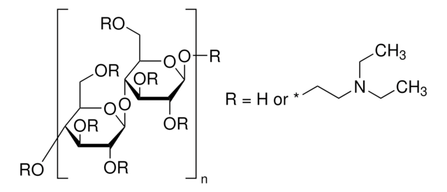 二乙氨基乙基-葡聚糖&#174; aqueous ethanol suspension, 40-160&#160;&#956;m (wet), exclusion limit ~1,000,000&#160;Da