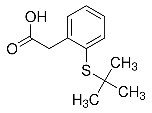 [2-(tert-Butylsulfanyl)phenyl]acetic acid AldrichCPR