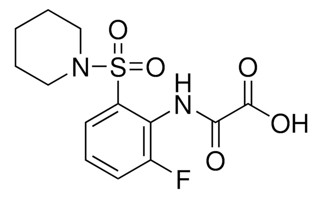 2-Fluoro-6-(piperidine-1-sulfonyl)anilino(oxo)acetic acid