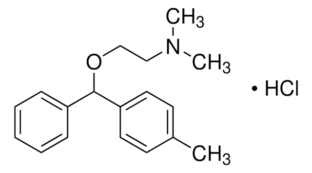 2-[(RS)-(4-Methylphenyl)phenylmethoxy]-N,N-dimethylethanamine hydrochloride pharmaceutical impurity standard