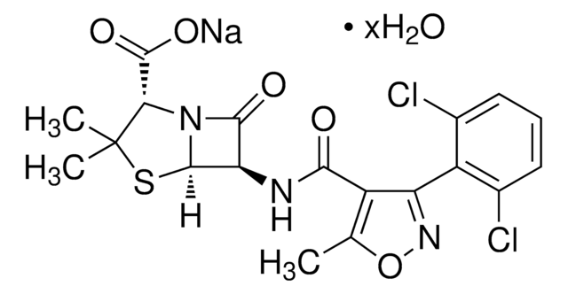 Dicloxacillin sodium salt hydrate VETRANAL&#174;, analytical standard