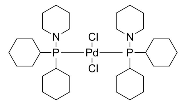 Dichlorobis(dicyclohexyl-1-piperidinylphosphine)palladium(II) &#8805;97.0% (CHN)