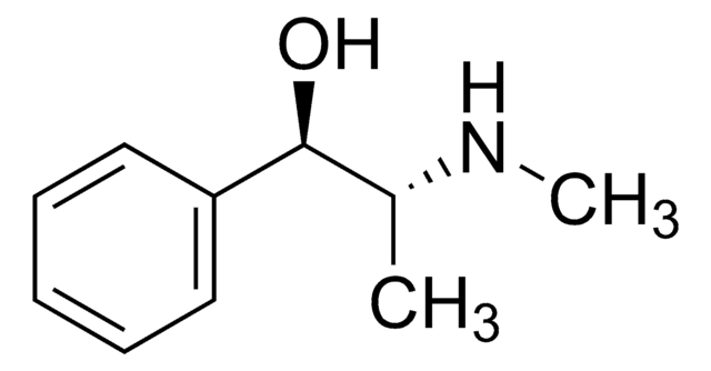 R,R(-)-伪麻黄碱标准液 溶液 1.0&#160;mg/mL in methanol, ampule of 1&#160;mL, certified reference material, Cerilliant&#174;