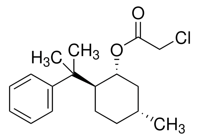 (1R,2S,5R)-(+)-5-甲基-2-(1-甲基-1-苯乙基)氯乙酸环己酯 99%