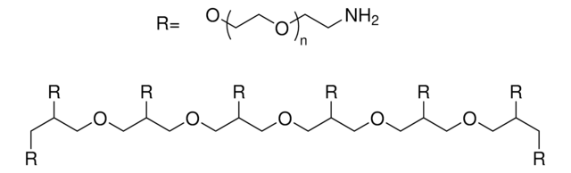 8臂PEG20K-NH2, 甘油核 HCl Salt, average Mn 20,000