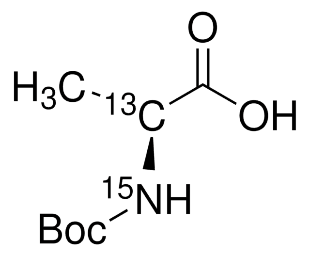 Boc-Ala-OH-2-13C,15N 99 atom % 13C, 98 atom % 15N