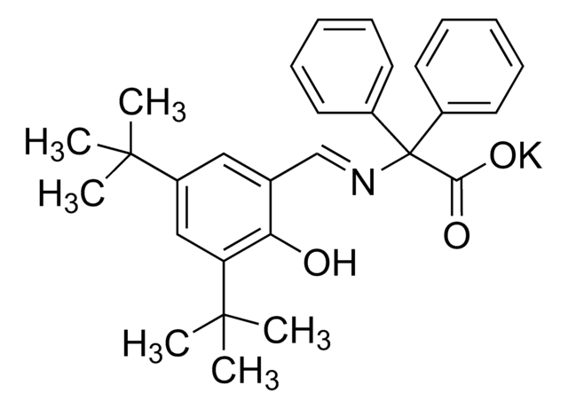 Potassium 2-(3,5-di-tert-butyl-2-hydroxybenzylideneamino)-2,2-diphenylacetate 95%