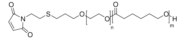 Maleimide-poly(ethylene glycol)-b-poly(&#949;-caprolactone) PEG average Mn 5000, PCL average Mn 5000