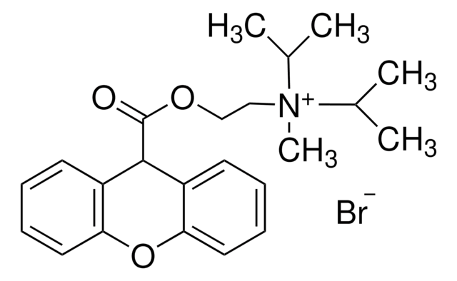 溴丙胺太林 Pharmaceutical Secondary Standard; Certified Reference Material