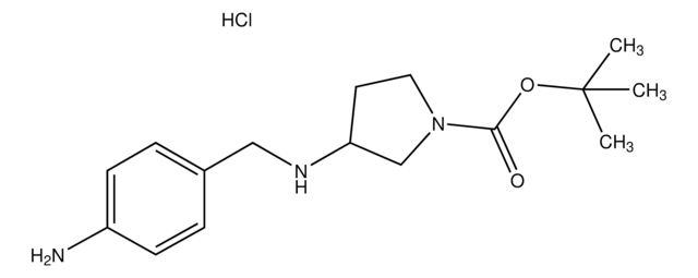 3-(4-Aminobenzylamino)pyrrolidine-1-carboxylic acid tert-butyl ester hydrochloride