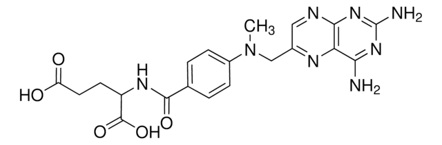 甲氨蝶呤，1 X 100MG 溶液 1.0&#160;mg/mL in methanol with 0.1N NaOH, ampule of 1&#160;mL, certified reference material, Cerilliant&#174;