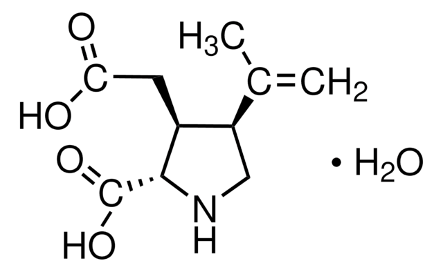 Kainic acid monohydrate &#8805;98% (HPLC), from Digenea simplex