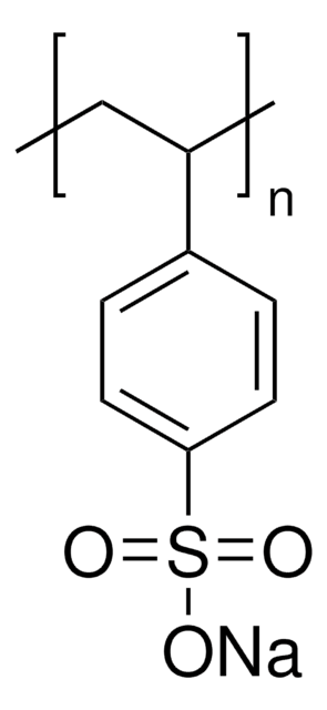 聚(4-苯乙烯磺酸钠) 溶液 average Mw ~1,000,000, 25&#160;wt. % in H2O