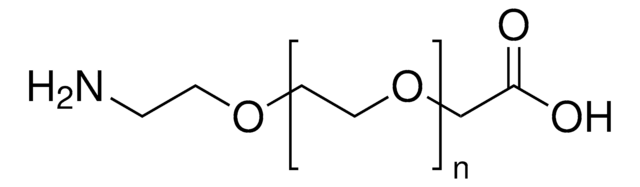 Poly(ethylene glycol) 2-aminoethyl ether acetic acid average Mn 1,100