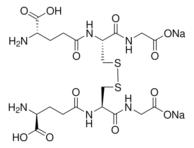 L -氧化谷胱甘肽 二钠盐 BioReagent, suitable for cell culture