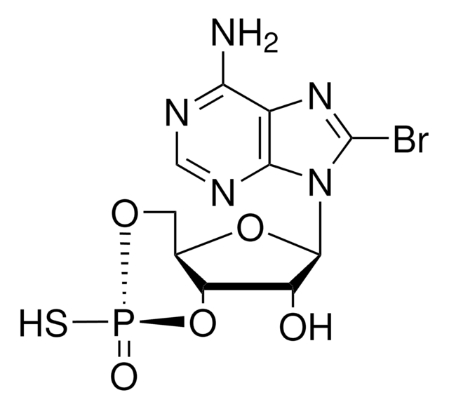 8-Bromoadenosine-3&#8242;,5&#8242;-cyclic monophosphorothioate, Rp-isomer &#8805;98% (HPLC), solid