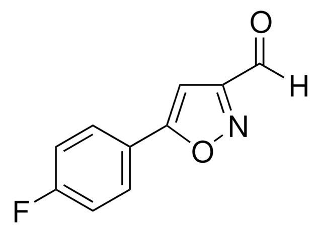 5-(4-Fluorophenyl)isoxazole-3-carboxaldehyde 97%