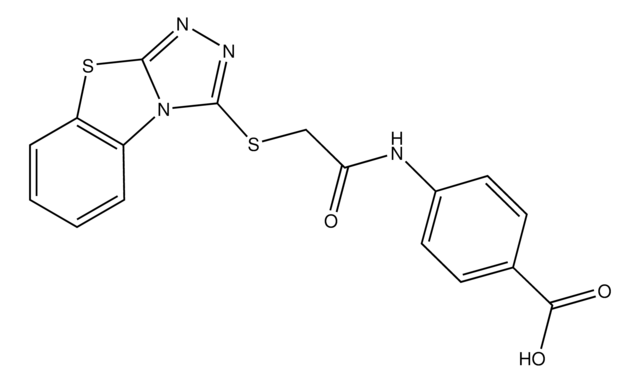 4-[2-(Benzo[4,5]thiazolo[2,3-c]-1,2,4-triazol-3-ylthio)acetylamino]benzoic acid