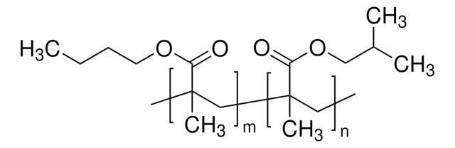 Poly(butyl methacrylate-co-isobutyl methacrylate) average Mw ~354,000 by GPC, powder