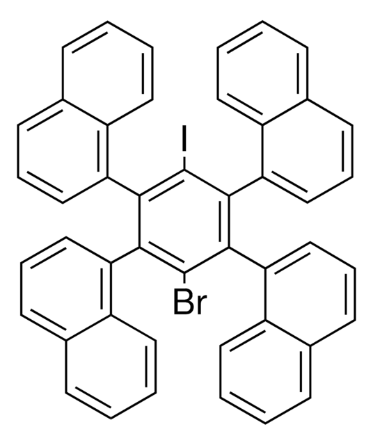 1-[3-BROMO-6-IODO-2,4,5-TRI(1-NAPHTHYL)PHENYL]NAPHTHALENE AldrichCPR