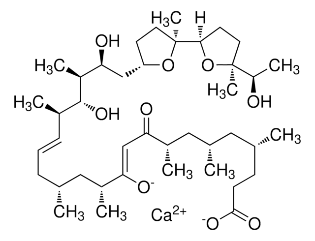 离子霉素 钙盐 来源于密团链霉菌 powder, &#8805;98% (HPLC)