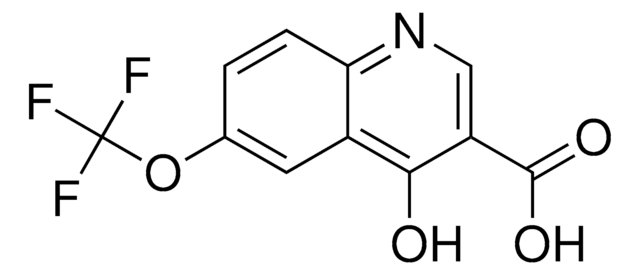 4-hydroxy-6-(trifluoromethoxy)quinoline-3-carboxylic acid AldrichCPR