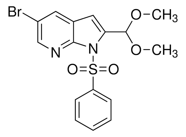 5-Bromo-2-(dimethoxymethyl)-1-(phenylsulfonyl)-1H-pyrrolo[2,3-b]pyridine AldrichCPR