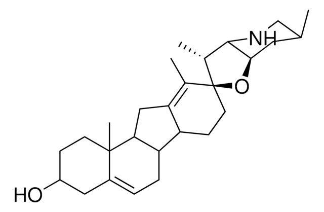 环巴胺，V，来源于加州藜芦 InSolution, &#8805;97%, controls the biological activity of Sonic Hedgehog signaling pathway