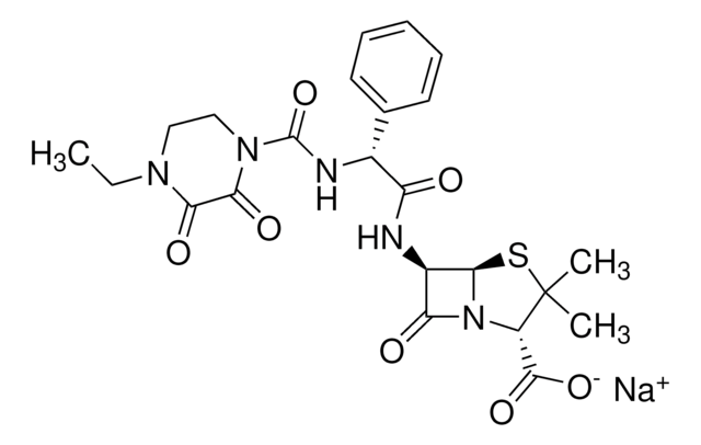 Piperacillin sodium salt penicillin analog