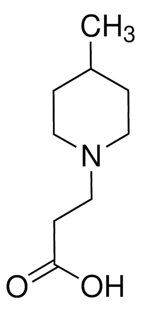 3-(4-Methyl-1-piperidinyl)propanoic acid AldrichCPR