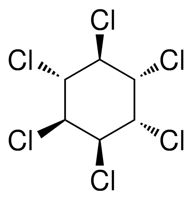 &#945;-HCH certified reference material, TraceCERT&#174;, Manufactured by: Sigma-Aldrich Production GmbH, Switzerland