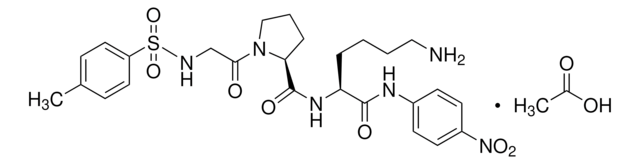 N-(对甲苯磺酰基)-甘氨酸-脯氨酸-赖氨酸-4-硝基苯胺 乙酸盐 plasmin substrate