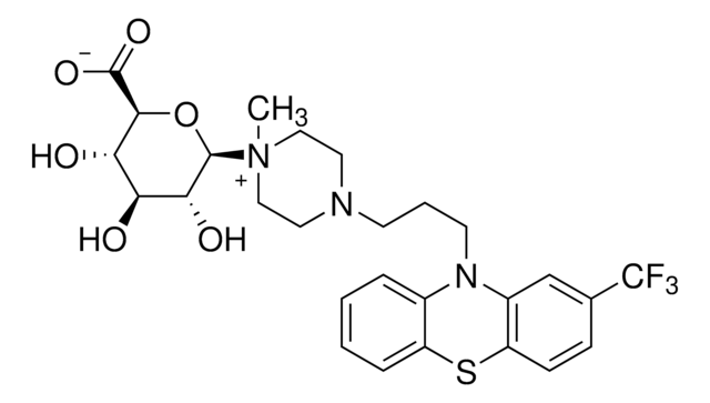 三氟啦嗪N-&#946;-D-葡萄糖醛酸苷标准液 溶液 100&#160;&#956;g/mL in methanol: water (1:1), ampule of 1&#160;mL, Cerilliant&#174;