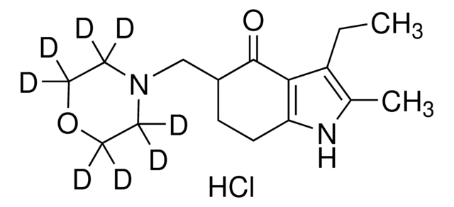 Molindone-D8 hydrochloride solution 100&#160;&#956;g/mL in methanol ((as free base)), certified reference material, ampule of 1&#160;mL, Cerilliant&#174;