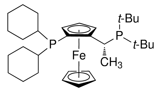 (R)-1-[(SP)-2-(Dicyclohexylphosphino)ferrocenyl]ethyldi-tert-butylphosphine &#8805;97%