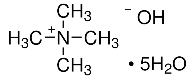 Tetramethylammonium hydroxide pentahydrate &#8805;95.0% (T)