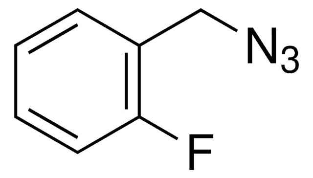 1-(Azidomethyl)-2-fluorobenzene solution ~0.5&#160;M in tert-butyl methyl ether, &#8805;97.0% (HPLC)