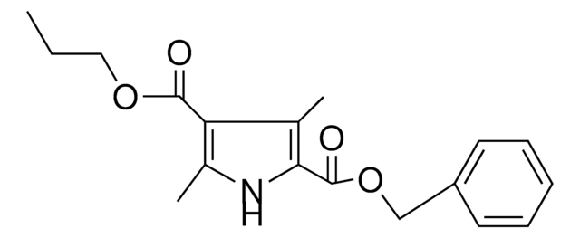 3,5-DIMETHYL-1H-PYRROLE-2,4-DICARBOXYLIC ACID 2-BENZYL ESTER 4-PROPYL ESTER AldrichCPR