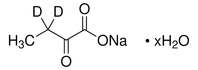 2-酮丁酸-3,3-d2 钠盐 水合物 97 atom % D, 97% (CP)