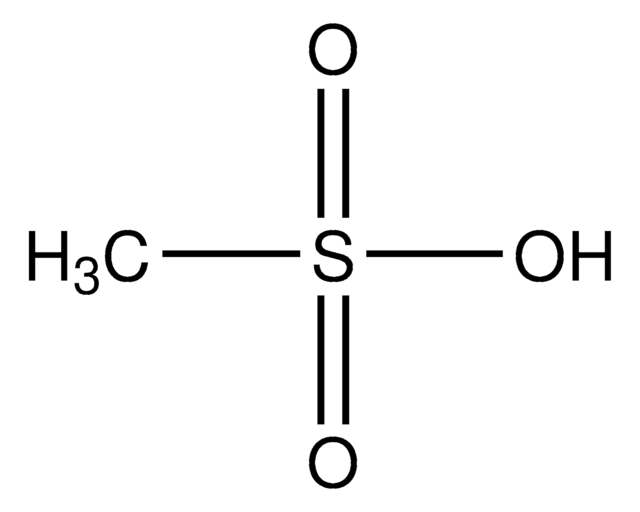 甲基磺酸 suitable for HPLC, LiChropur&#8482;, &#8805;99.5% (T)