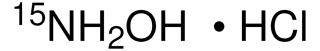 羟胺-15N 盐酸盐 &#8805;98 atom % 15N, &#8805;95% (CP)