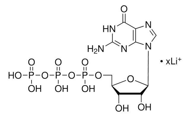 5′-三磷酸鸟苷三钠三磷酸鸟苷三钠 锂盐 ~95% (HPLC), powder