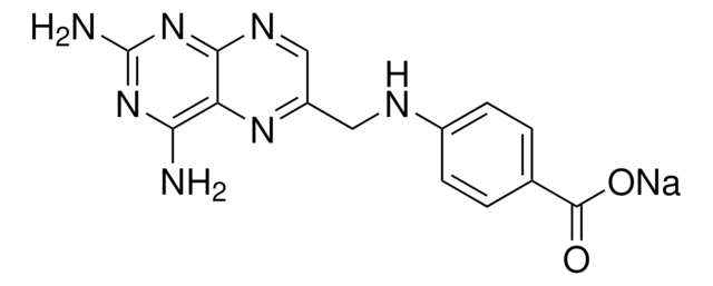 4-(N-[2,4-Diamino-6-pteridinylmethyl]amino)benzoic acid sodium salt &#8805;95% (TLC)