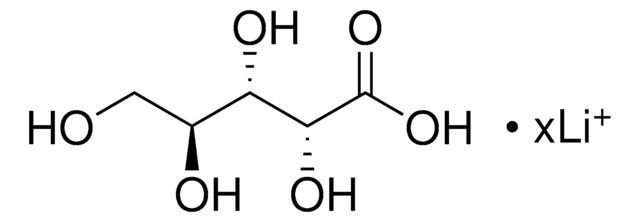 L-Arabinonic acid lithium salt &#8805;98.0% (TLC)