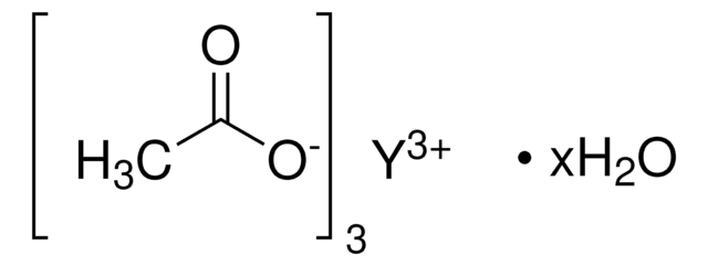 Yttrium(III) acetate hydrate 99.9% metals basis