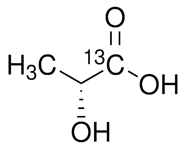 D-Lactic acid-1-13C &#8805;99 atom % 13C, &#8805;98% (CP), &#8805;98% (Chiral Purity)