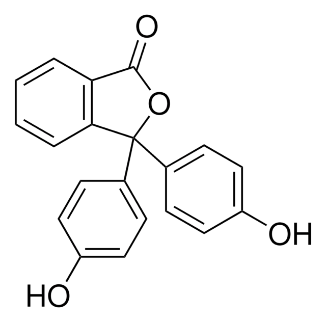 酚酞 certified reference material, TraceCERT&#174;, Manufactured by: Sigma-Aldrich Production GmbH, Switzerland