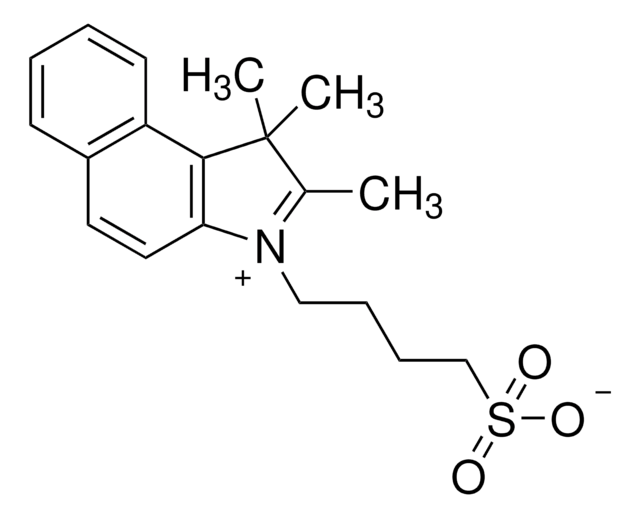 1,1,2-三甲基-3-(4-硫代丁基)苯并[e]吲哚鎓 内盐 Dye content 90&#160;%